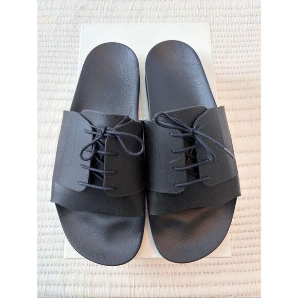 Maison Margiela Lace-Up Pool Slide Sandals Black EU 45 ? BNIB Designer Luxury S main image 7